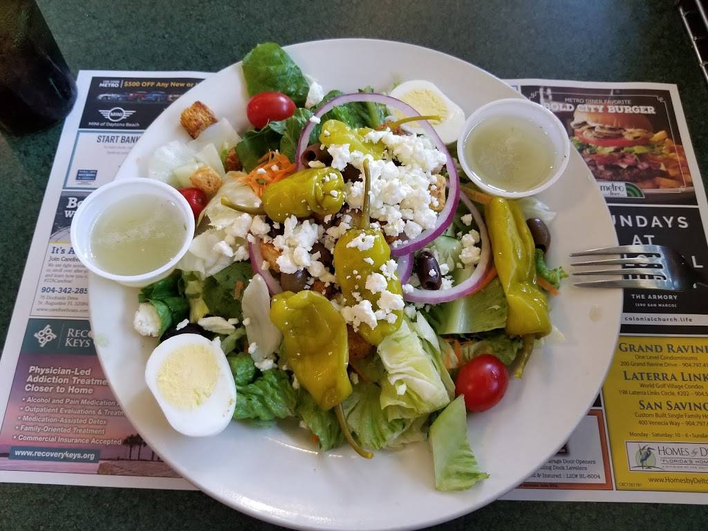 Metro Diner | cafe | 1000 S Ponce De Leon Blvd, St. Augustine, FL 32084, USA | 9047583323 OR +1 904-758-3323