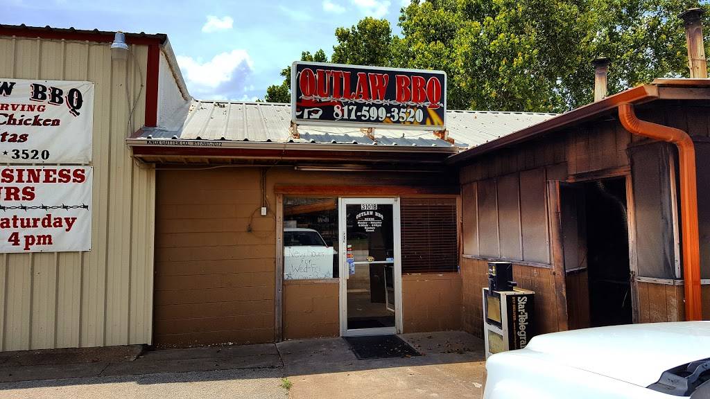 Outlaw BBQ | restaurant | 3101 Ranger Hwy, Weatherford, TX 76088, USA | 8175993520 OR +1 817-599-3520
