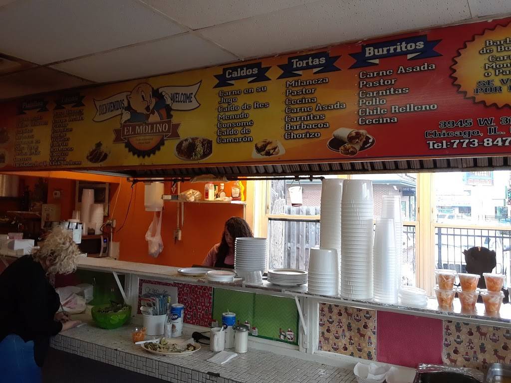 El Molino Restaurant | restaurant | 3945 W 31st St, Chicago, IL 60623, USA | 7738477789 OR +1 773-847-7789
