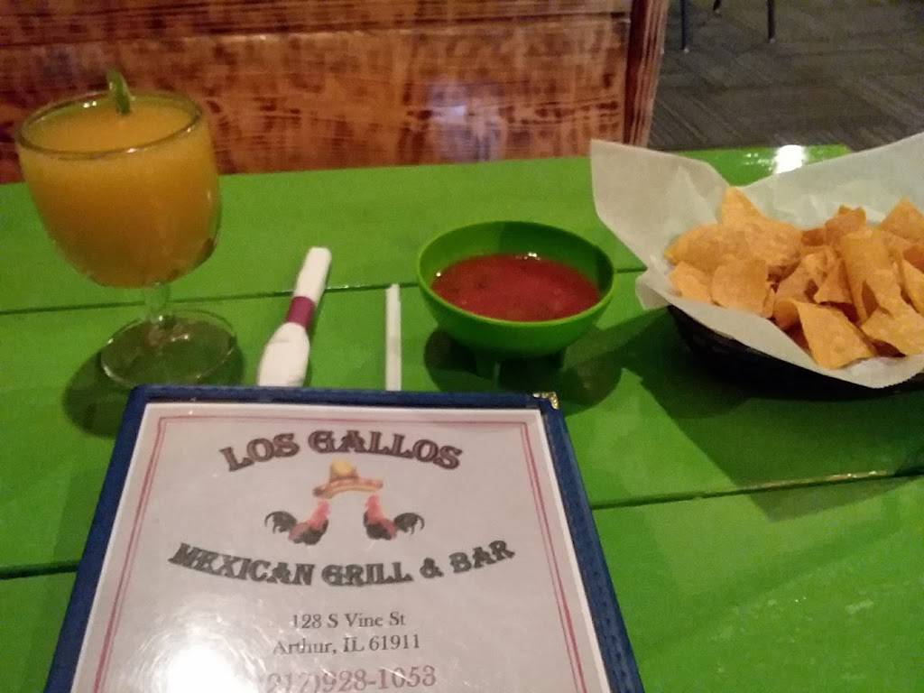 Los Gallos Mexican Grill | restaurant | 128 S Vine St, Arthur, IL 61911, USA | 2179281053 OR +1 217-928-1053