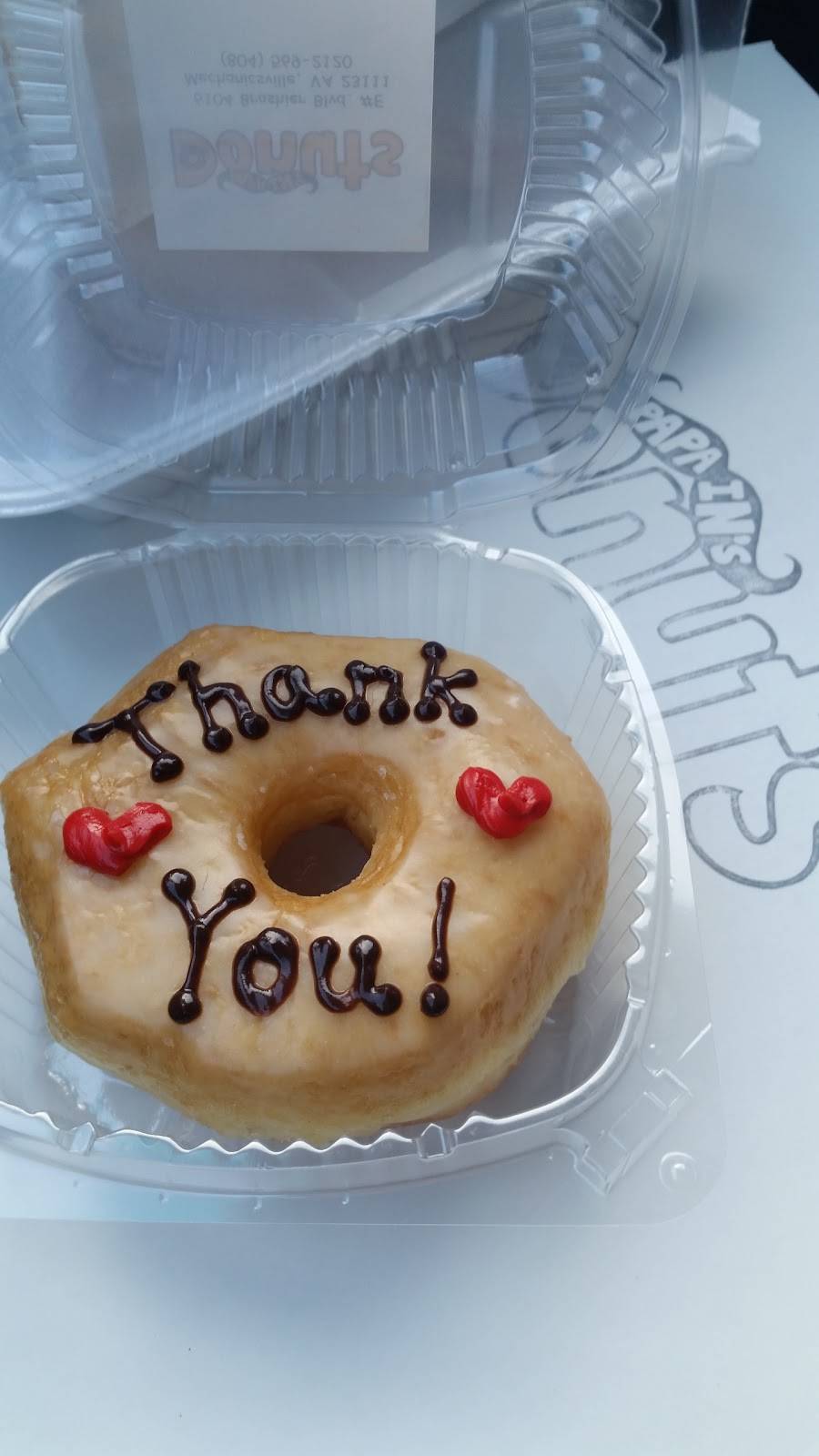 Papa Ins Donuts | bakery | 6104 Brashier Blvd E, Mechanicsville, VA 23111, USA | 8045692120 OR +1 804-569-2120