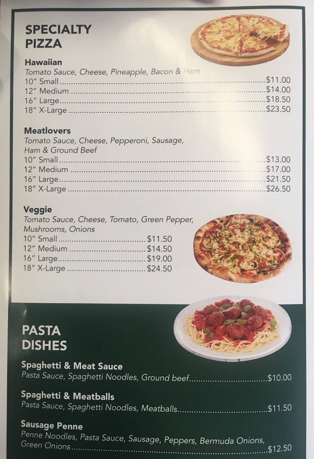 Main st pizza | restaurant | 2 Main St W, Dundalk, ON N0C 1B0, Canada | 5199232333 OR +1 519-923-2333