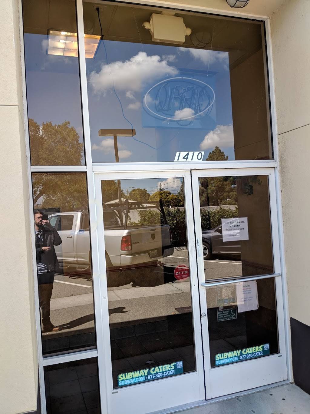 Subway Restaurants | restaurant | 1410 Camden Ave, Campbell, CA 95008, USA | 4085587923 OR +1 408-558-7923