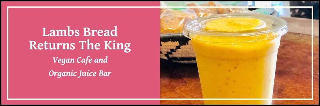 Lambs Bread Returns The King Vegan Cafe and Organic Juice Bar | restaurant | 3600 River Dr, Columbia, SC 29201, USA | 8033737491 OR +1 803-373-7491