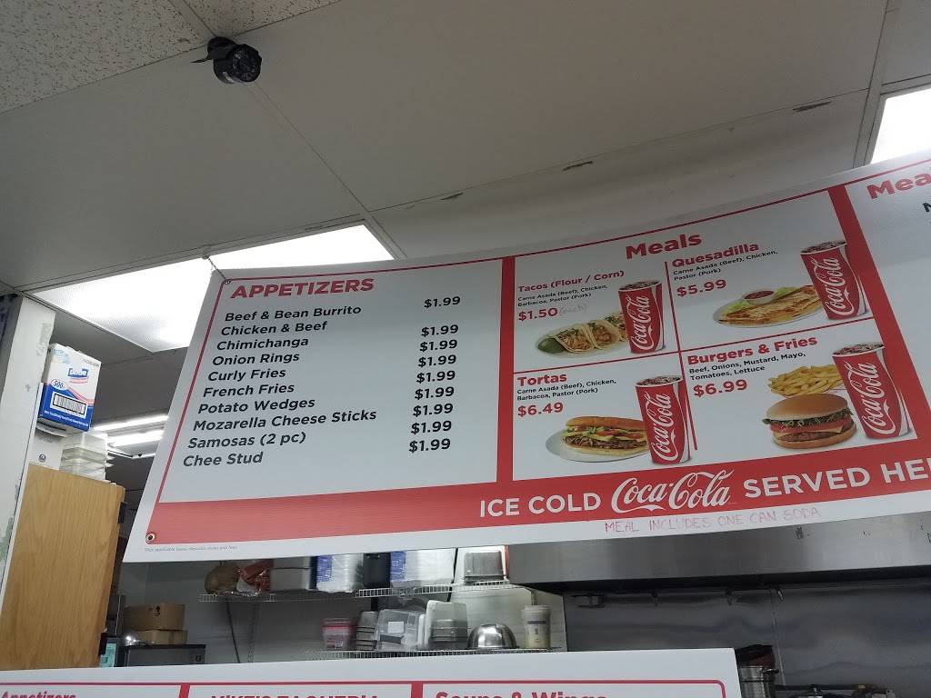 Mikes Taqueria | restaurant | 1112 N Collins St, Arlington, TX 76011, USA | 8174592648 OR +1 817-459-2648