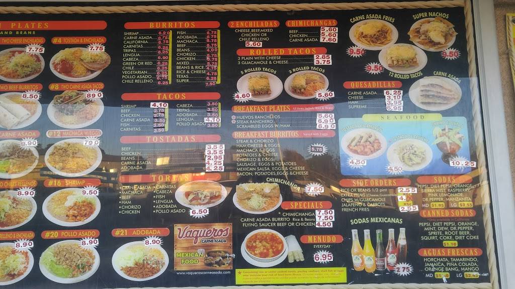Vaqueros Carne Asada | restaurant | 3414 N 24th St, Phoenix, AZ 85026, USA | 6029552060 OR +1 602-955-2060