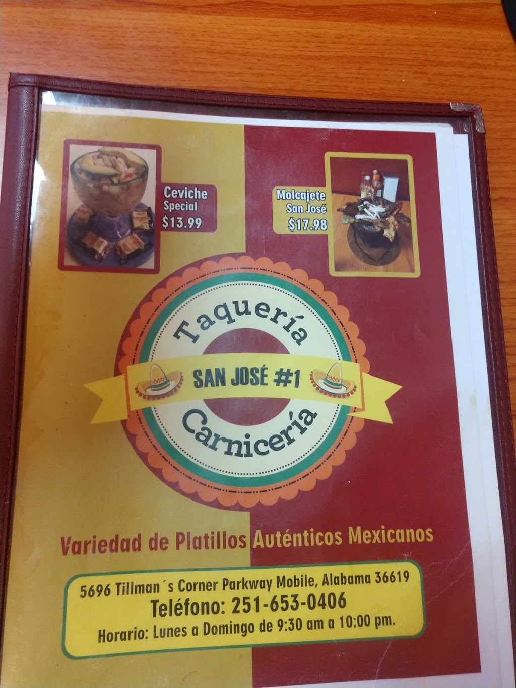 San Jose Taqueria & Carniceria | restaurant | 5696 Tillmans Corner Pkwy, Mobile, AL 36619, USA | 2516530406 OR +1 251-653-0406