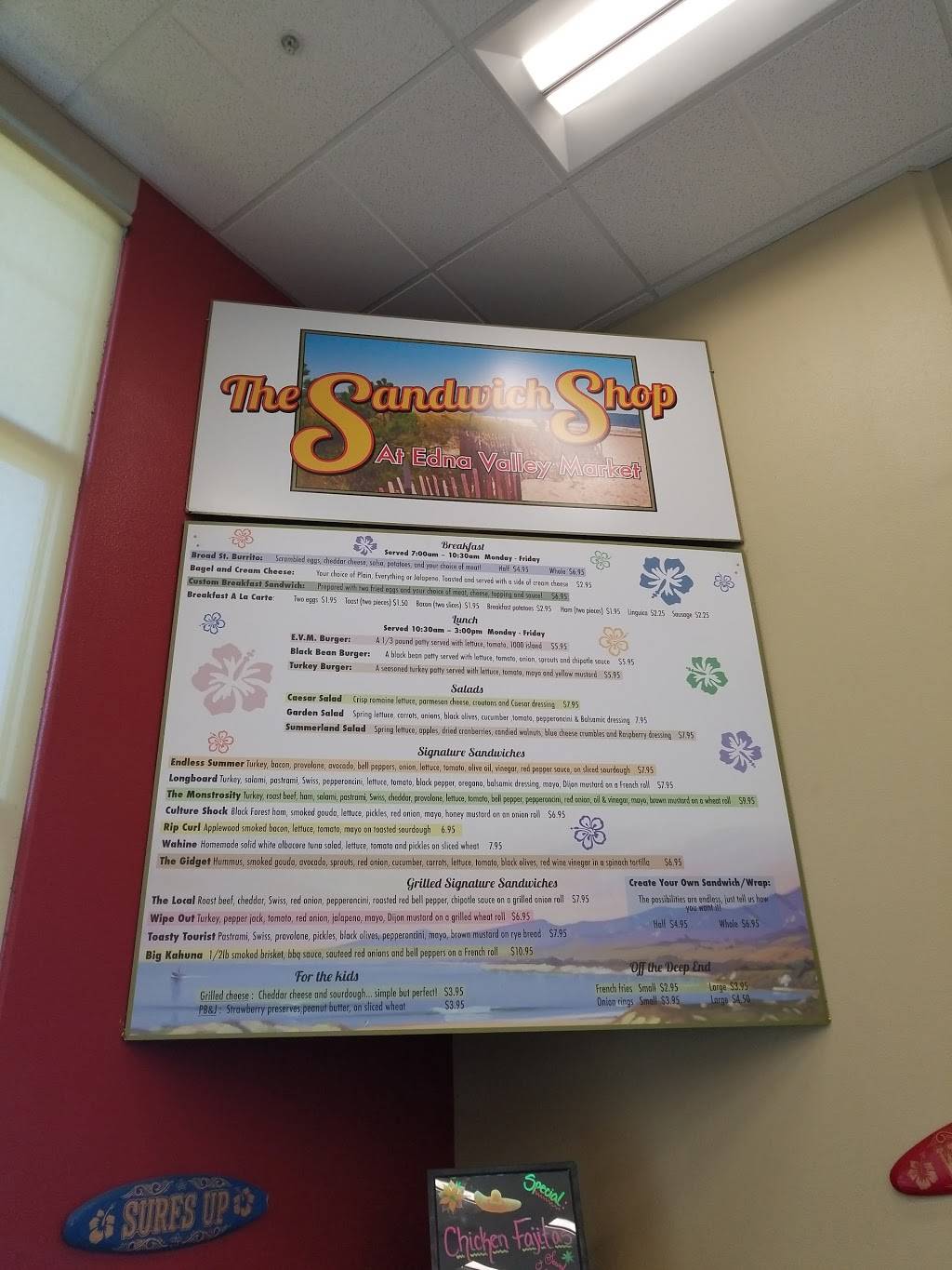 Edna Valley Market | restaurant | 4021 Broad St, San Luis Obispo, CA 93401, USA | 8055431222 OR +1 805-543-1222