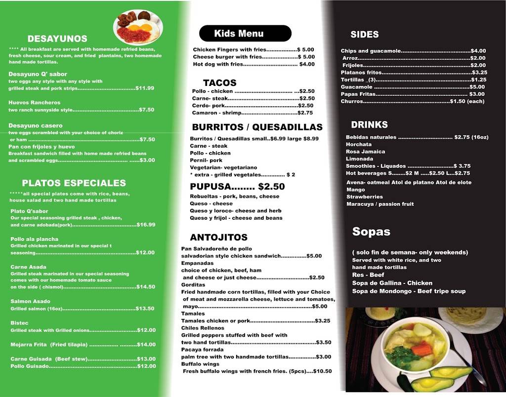 Qsabor latino market | meal takeaway | 1101 Washington St, Norwood, MA 02062, USA | 7815019235 OR +1 781-501-9235
