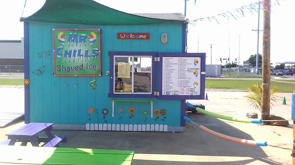Mr. Chills Snow Cones | restaurant | 1040-, 1098 SE 44th St, Oklahoma City, OK 73129, USA | 4057632270 OR +1 405-763-2270