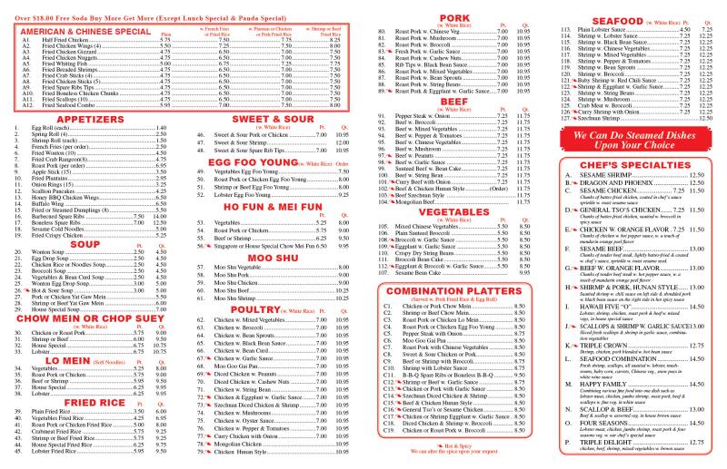panda Chinese restaurant | restaurant | 5625 Broadway, Bronx, NY 10463, USA | 7186016586 OR +1 718-601-6586