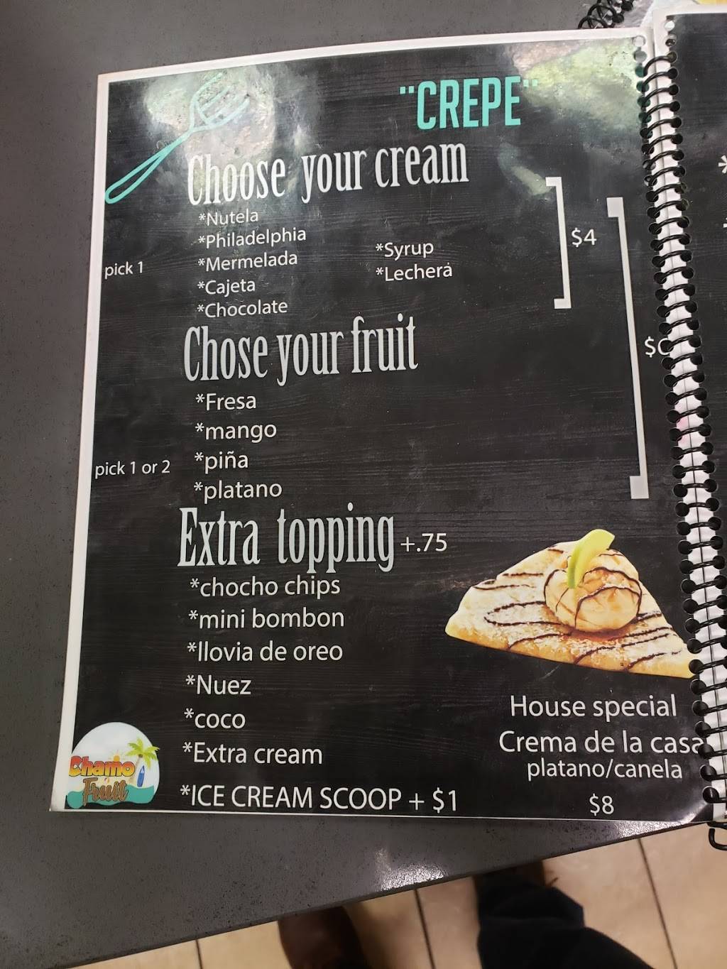 Chamo Fruit - Raspados Naturales & Snacks | restaurant | 6166 Whittier Blvd, East Los Angeles, CA 90022, USA | 3232133143 OR +1 323-213-3143