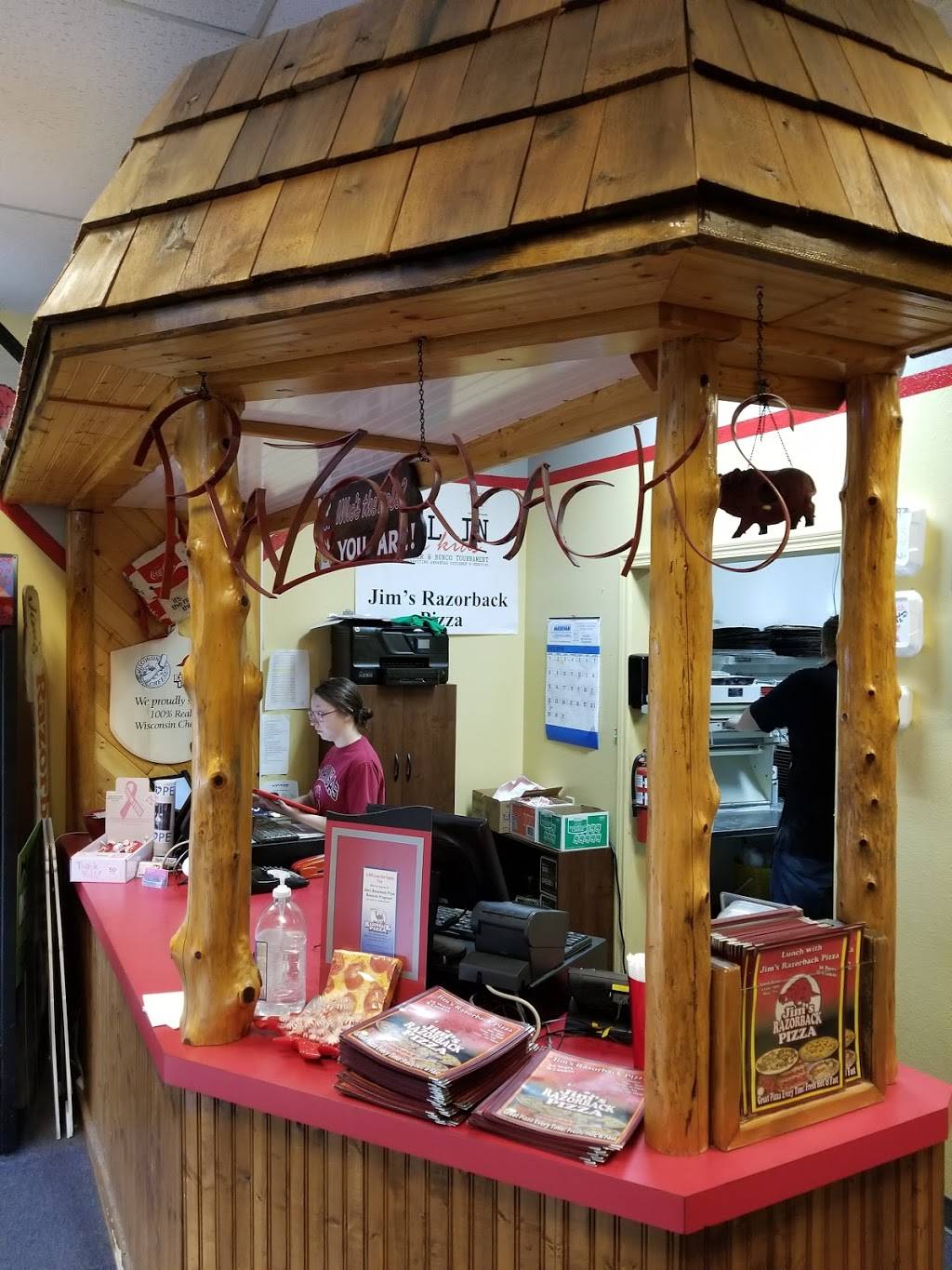 Jims Razorback Pizza | restaurant | 3501 Old Greenwood Rd Ste #17, Fort Smith, AR 72903, USA | 4794343455 OR +1 479-434-3455