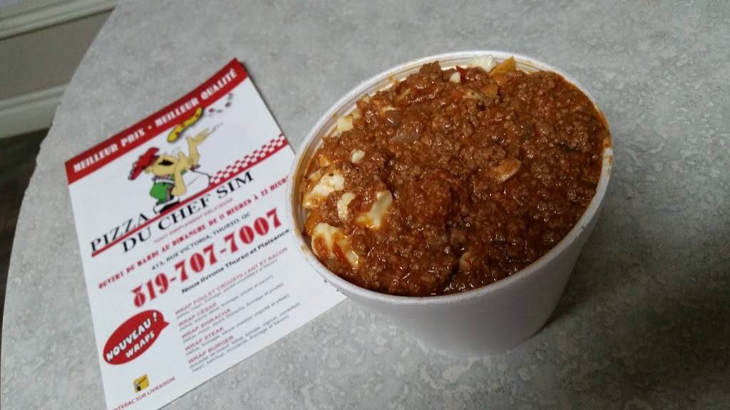 Pizza du Chef Sim | restaurant | 413 Rue Victoria, Thurso, QC J0X 3B0, Canada | 8197077007 OR +1 819-707-7007