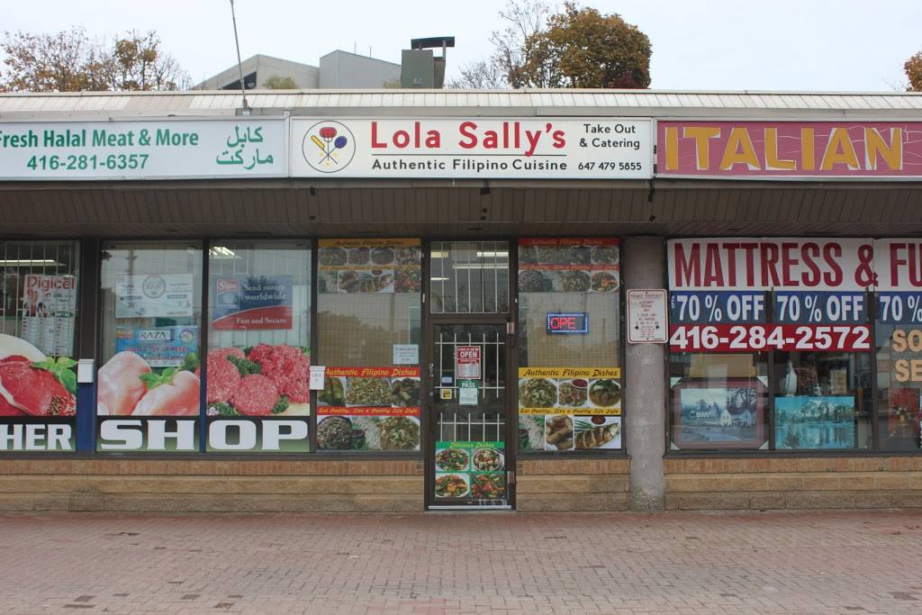 Lola Sallys Authentic Filipino Cuisine | meal takeaway | 4403 Kingston Rd #102, Scarborough, ON M1E 2N2, Canada | 6474795855 OR +1 647-479-5855