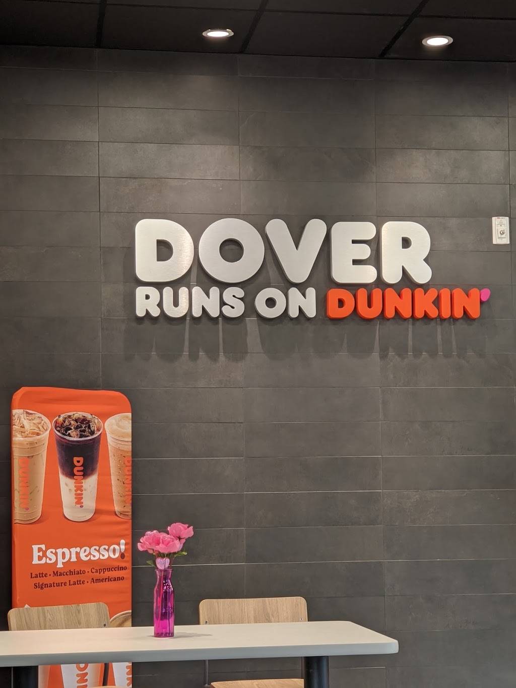 Dunkin | bakery | 14 Central Ave, Dover, NH 03820, USA | 6037409649 OR +1 603-740-9649