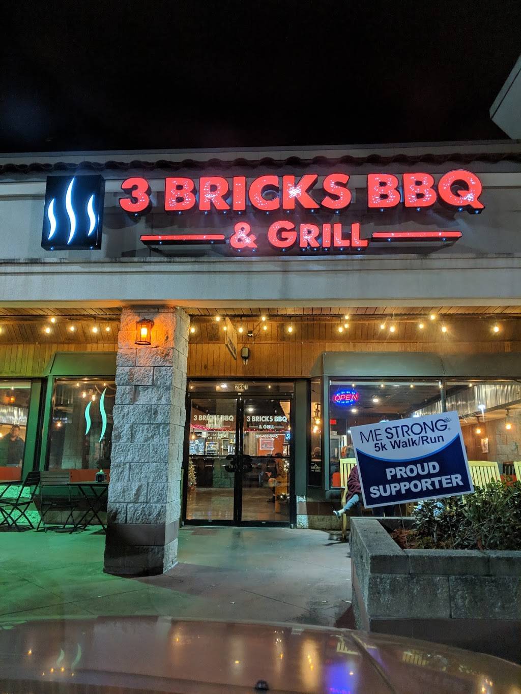 3 Bricks BBQ & Grill | restaurant | 2667 S Woodland Blvd, DeLand, FL 32720, USA | 3864699445 OR +1 386-469-9445