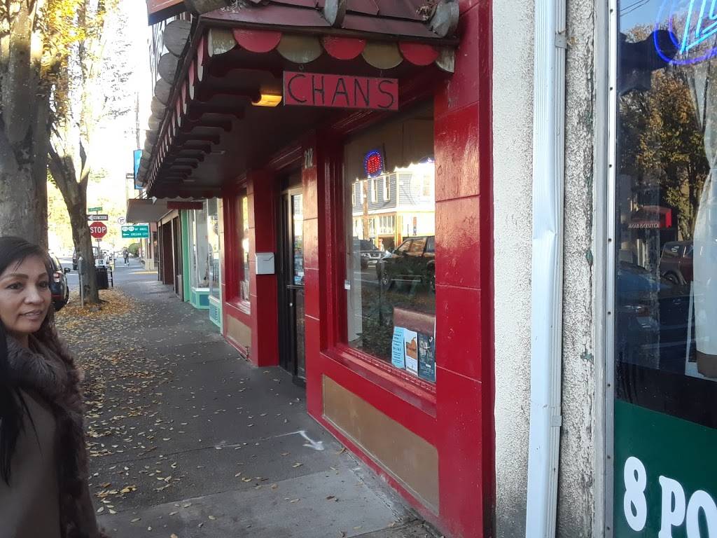 Chans Restaurant | restaurant | 212 E Main St, Silverton, OR 97381, USA | 5038736741 OR +1 503-873-6741