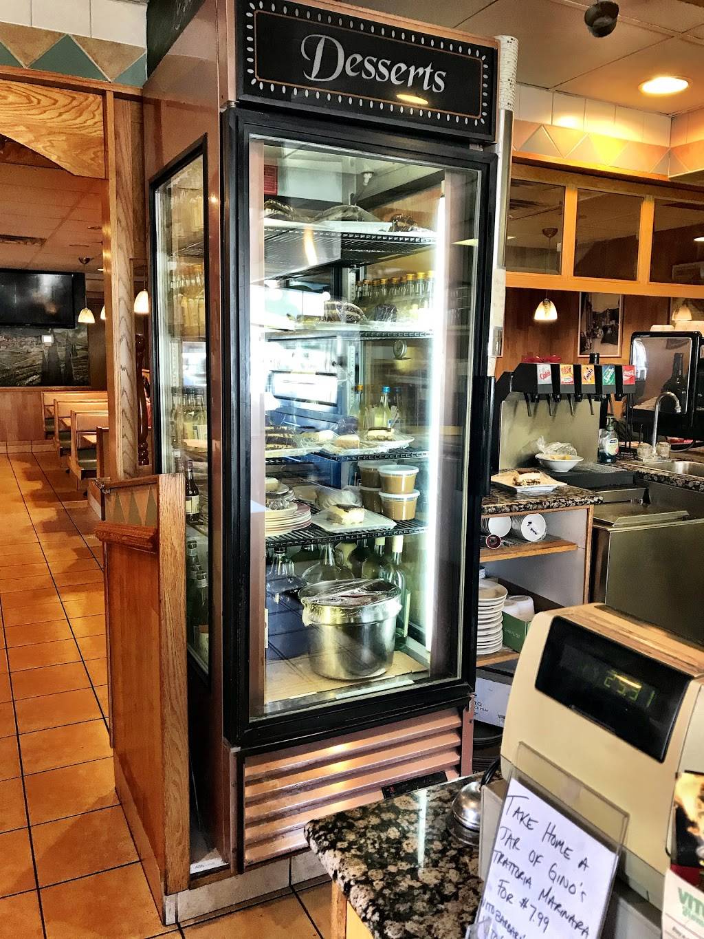 Ginos Trattoria | restaurant | 597 US-6, Mahopac, NY 10541, USA | 8456281911 OR +1 845-628-1911