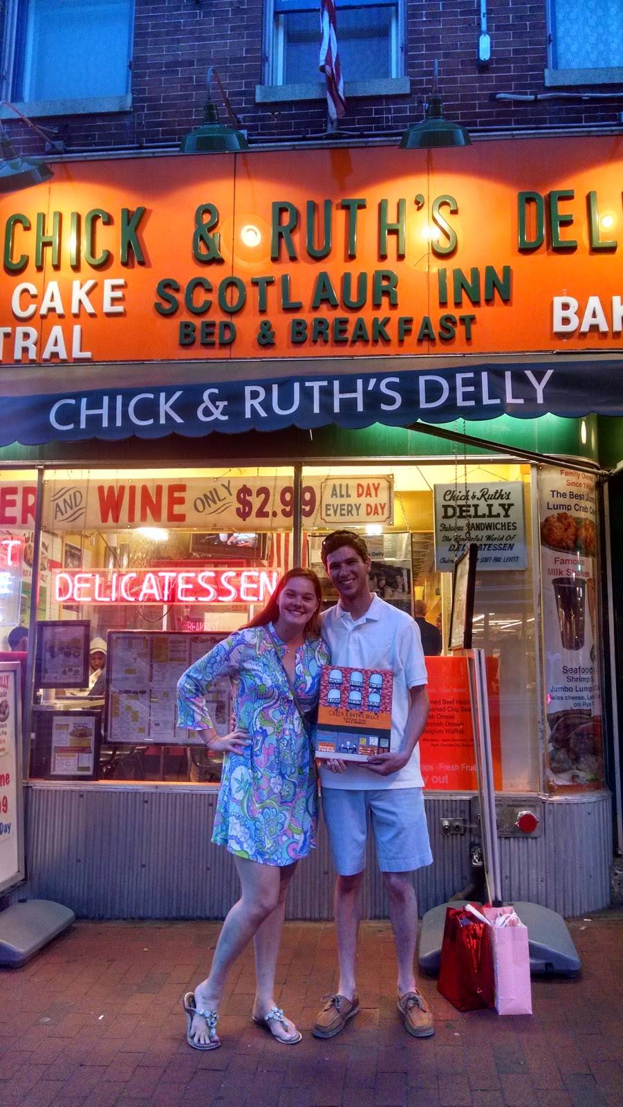 Chick & Ruths Delly | restaurant | 165 Main St, Annapolis, MD 21401, USA | 4102696737 OR +1 410-269-6737