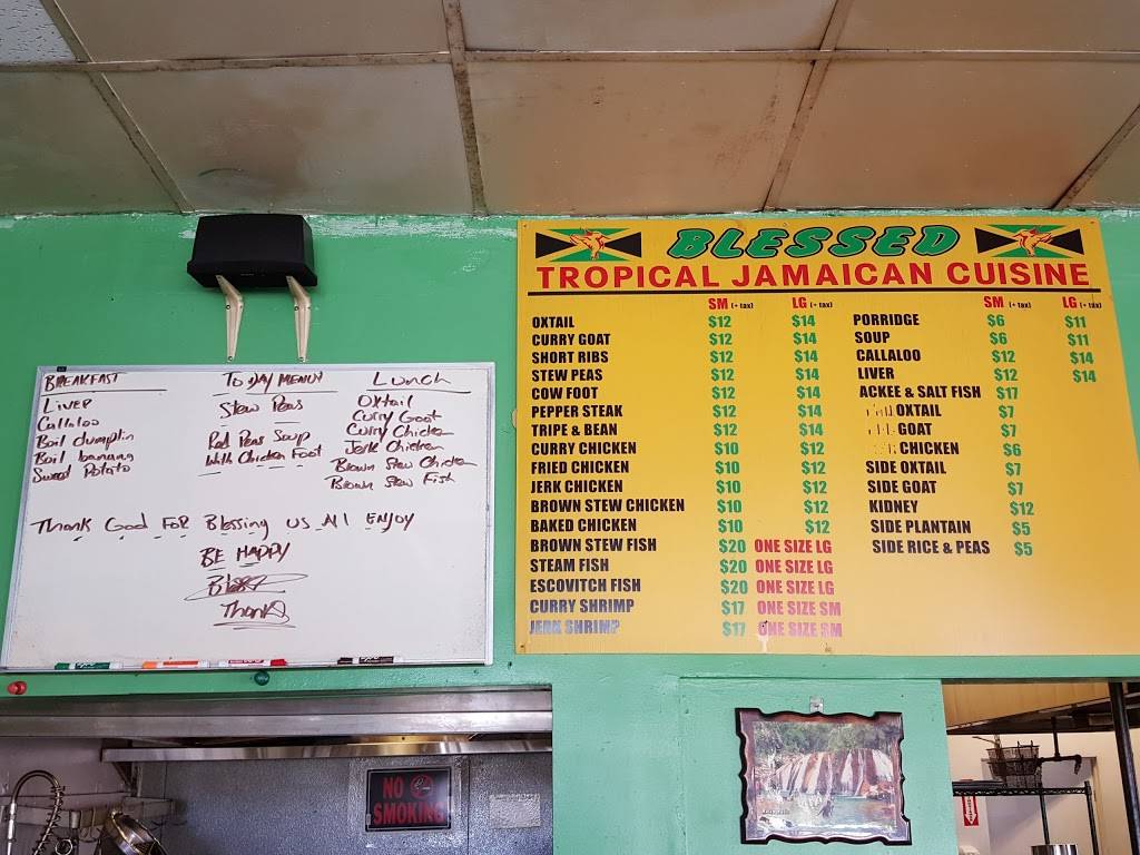 Blessed Tropical Cuisine | restaurant | 901 S Prairie Ave, Inglewood, CA 90301, USA | 3103300649 OR +1 310-330-0649
