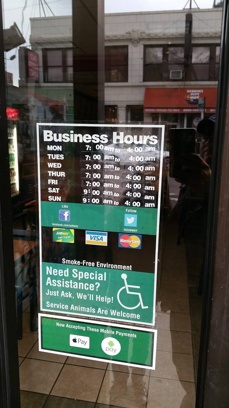 Subway | restaurant | 808 W Jackson Blvd, Chicago, IL 60607, USA | 3126691500 OR +1 312-669-1500