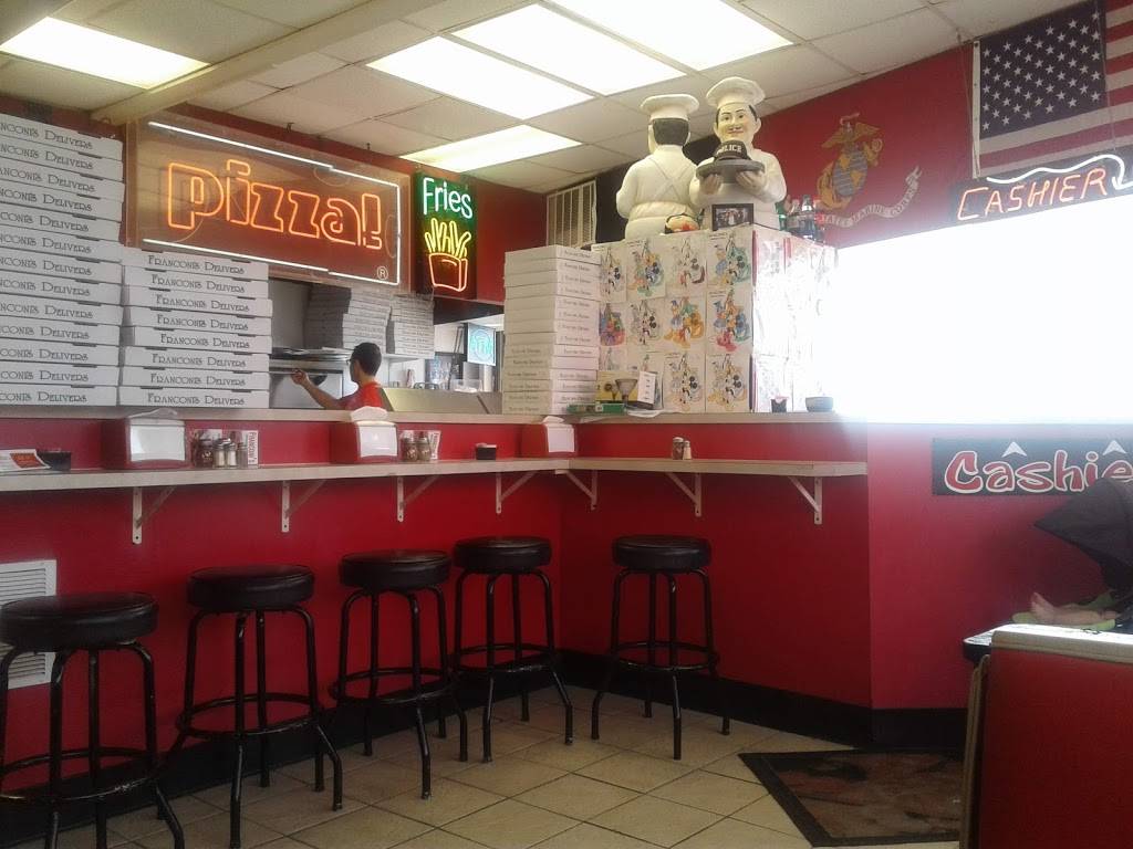 Franconis Pizza | restaurant | 3318 Boardwalk, Wildwood, NJ 08260, USA | 6095222800 OR +1 609-522-2800