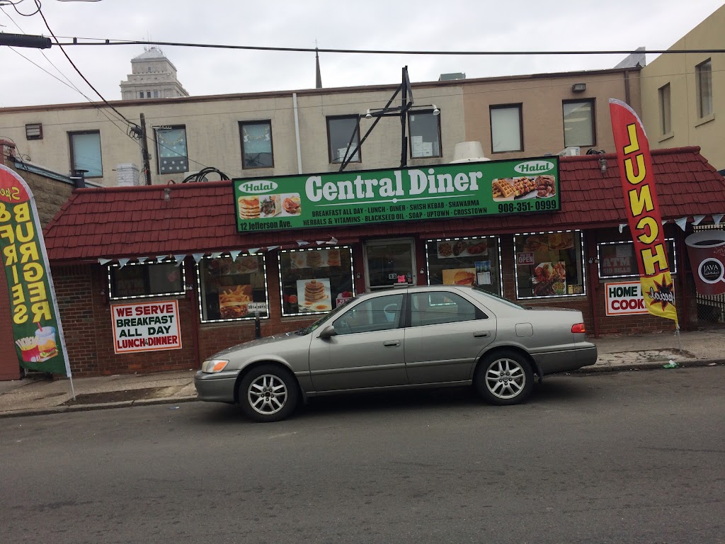 Halal Central Diner | restaurant | 14 Jefferson Ave, Elizabeth, NJ 07201, USA | 9083510999 OR +1 908-351-0999