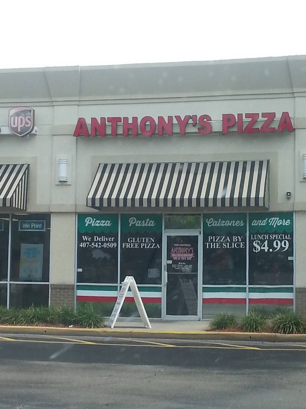 Anthony`s Pizza | restaurant | 1811 E Broadway St, Oviedo, FL 32765, USA | 4075420509 OR +1 407-542-0509