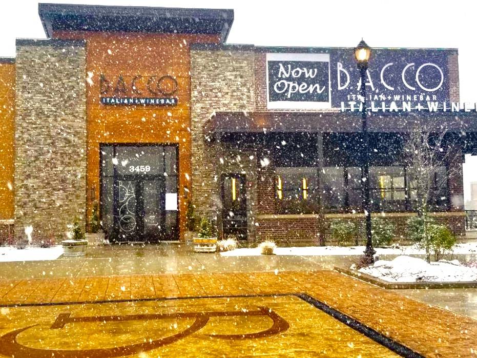 Bacco Italian + Wine Bar | restaurant | 3459 Merchant Boulevard, Abingdon, MD 21009, USA | 4433725721 OR +1 443-372-5721