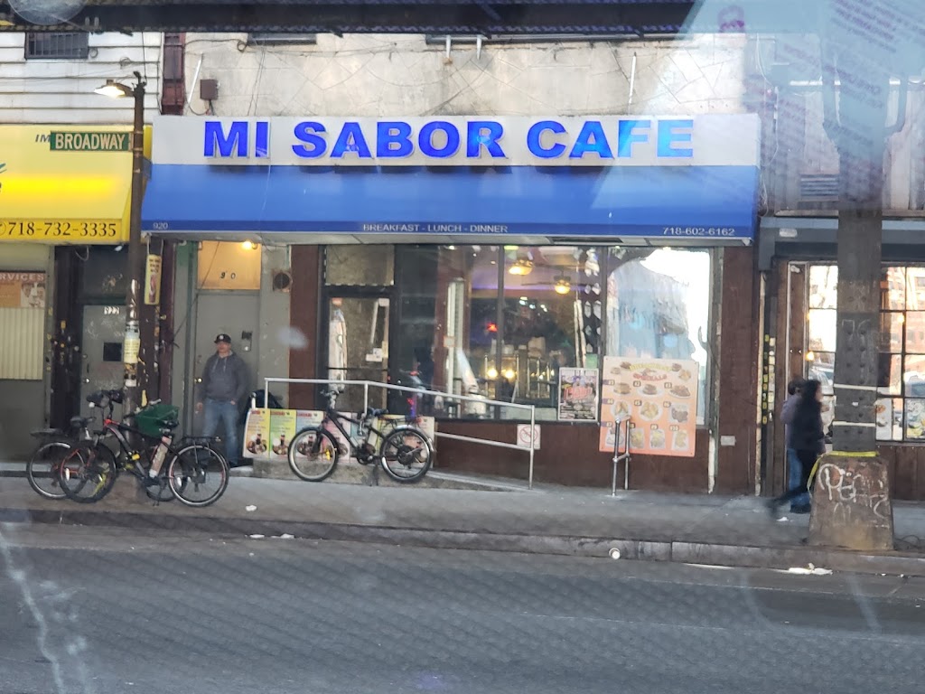 Mi Sabor Cafe | restaurant | 920 Broadway, Brooklyn, NY 11206, USA | 7186026160 OR +1 718-602-6160