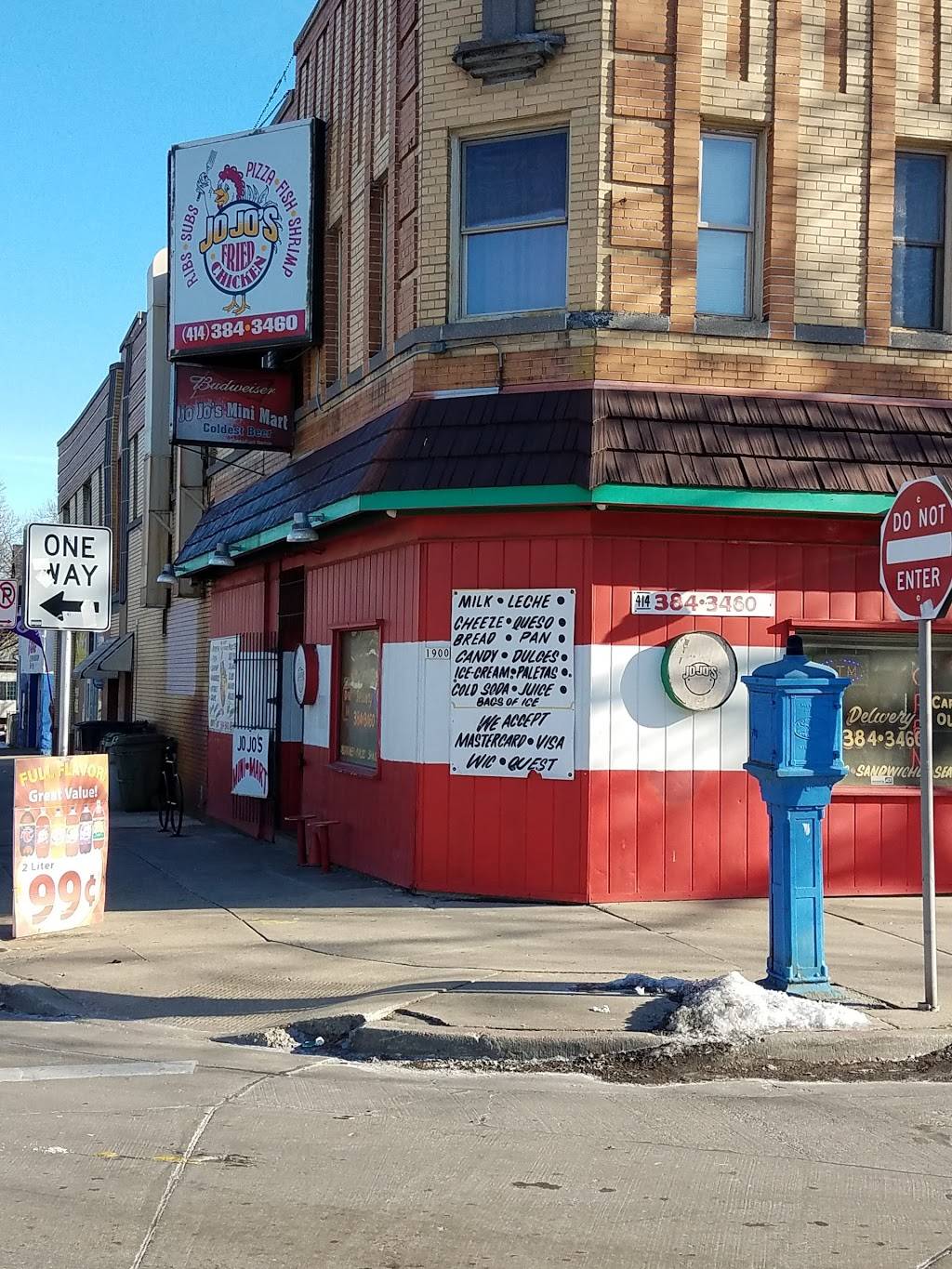 Jo Jos Fried Chicken | restaurant | 1900 S 31st St, Milwaukee, WI 53215, USA | 4143843460 OR +1 414-384-3460