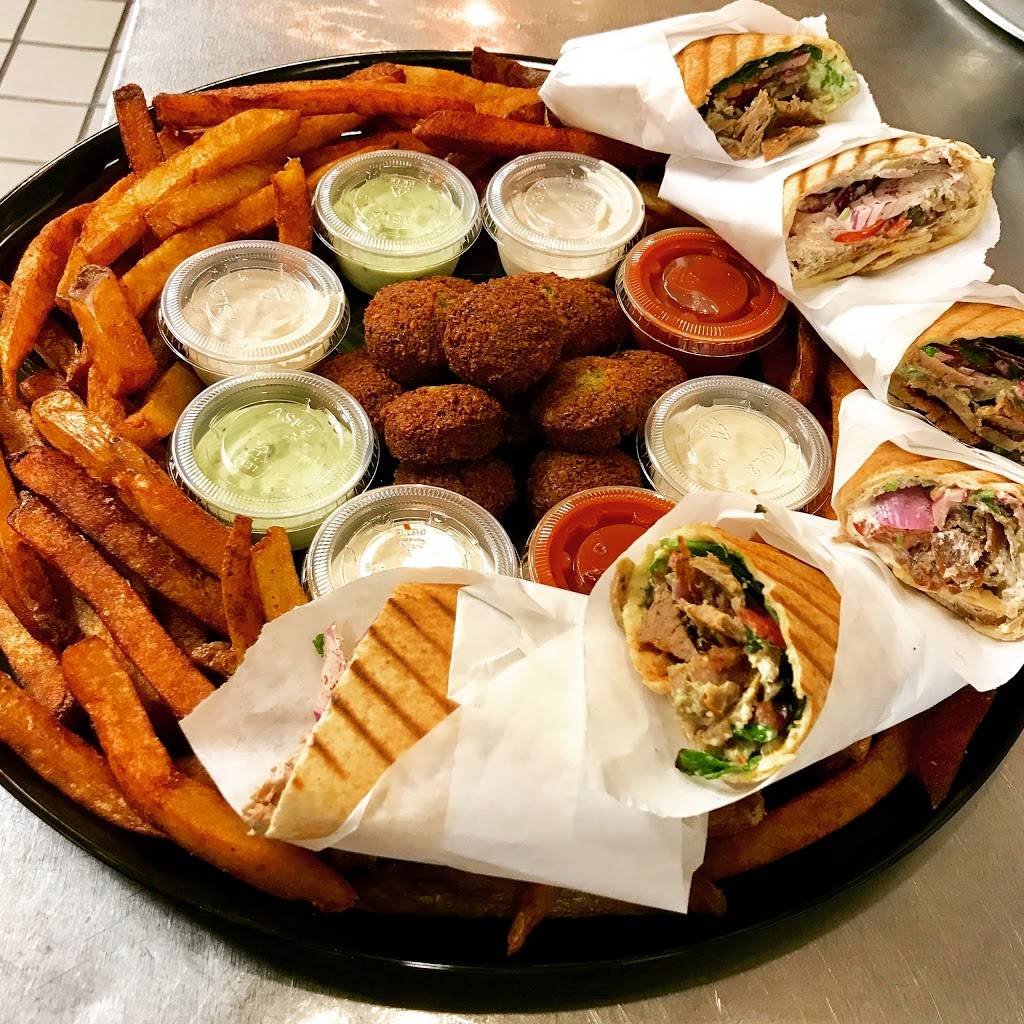 Just Falafel | restaurant | 500 Dallas Street, Suite t20b - One Allen Center Food Court, Houston, TX 77002, USA | 8328332009 OR +1 832-833-2009
