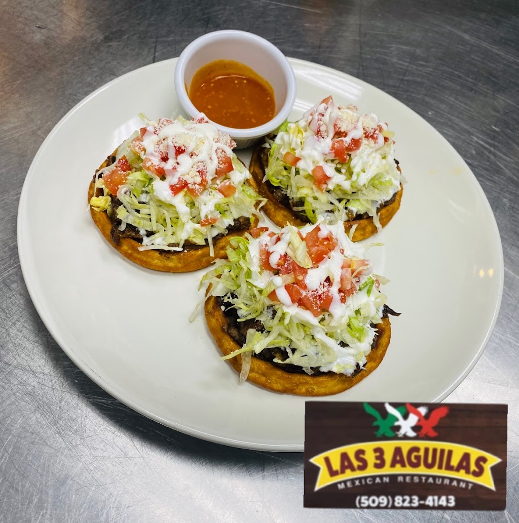 Las 3 Aguilas mexican Restaurant | restaurant | 2301 W Nob Hill Blvd suite 5, Yakima, WA 98902, USA | 5098234143 OR +1 509-823-4143