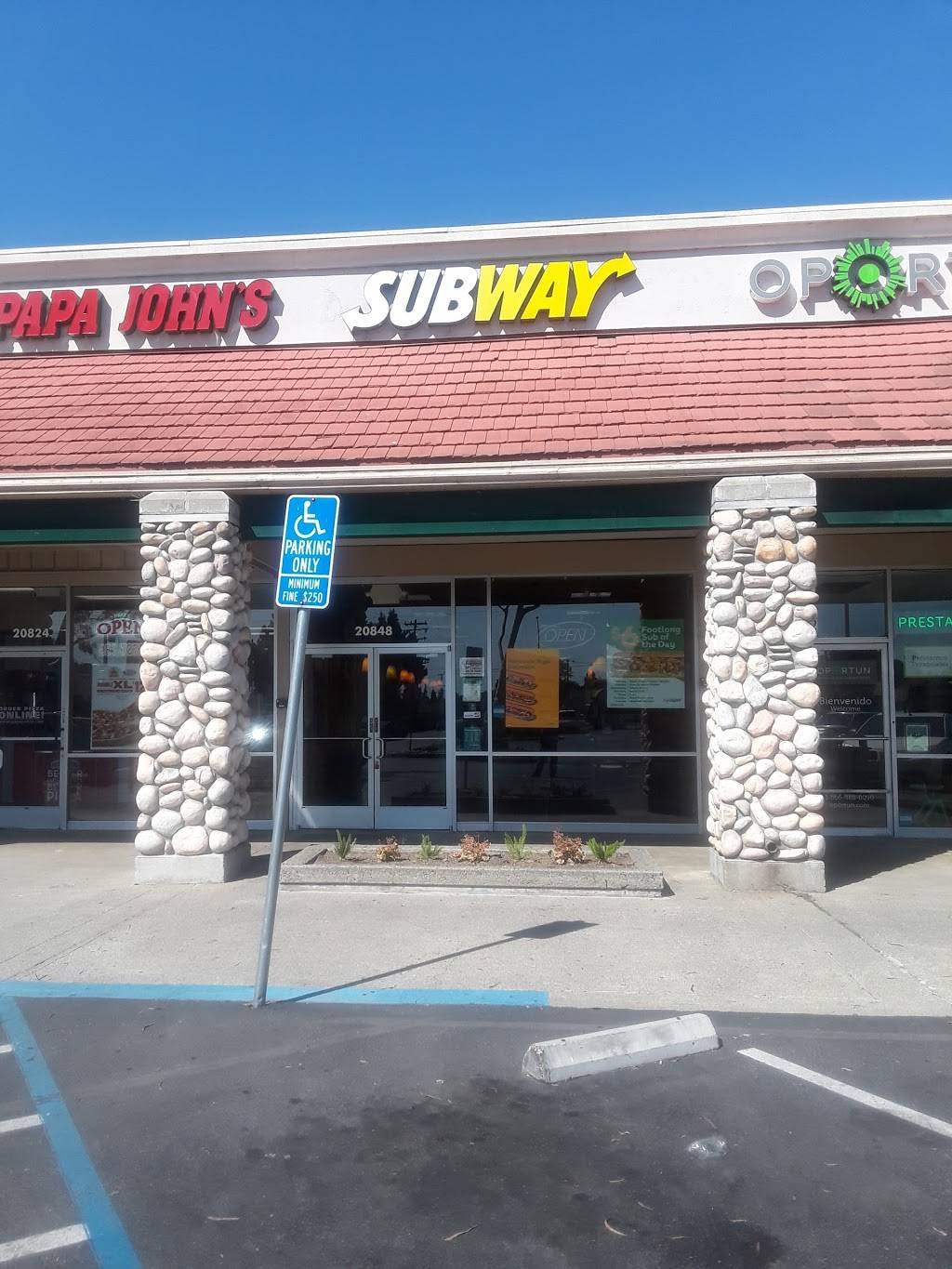 Subway Restaurants | restaurant | 20848 Mission Blvd, Hayward, CA 94541, USA | 5104817040 OR +1 510-481-7040