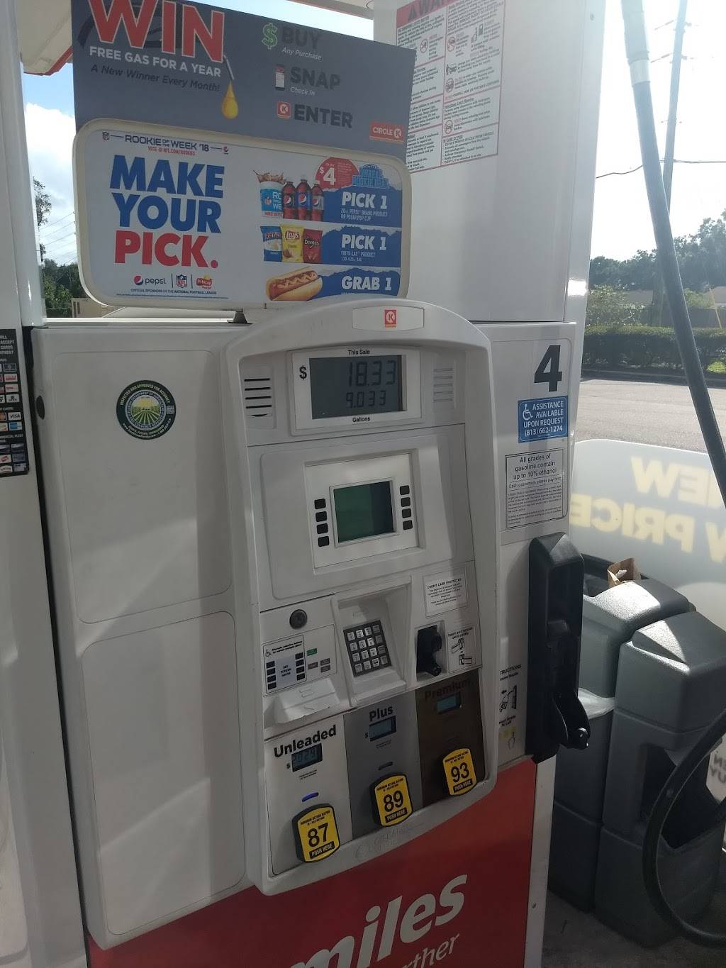 Circle K | meal takeaway | 11320 Bloomingdale Ave, Riverview, FL 33578, USA | 8136621274 OR +1 813-662-1274