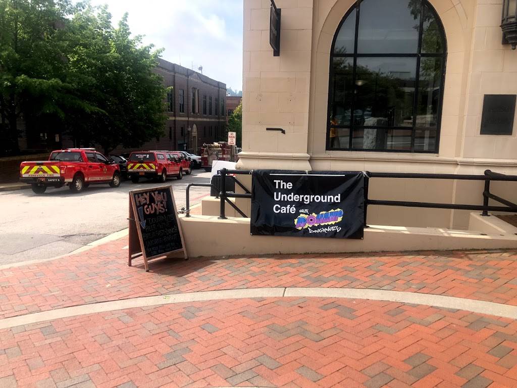 The Underground Cafe with DoughP Doughnuts | restaurant | 22 S Pack Square, Asheville, NC 28801, USA | 8284125718 OR +1 828-412-5718