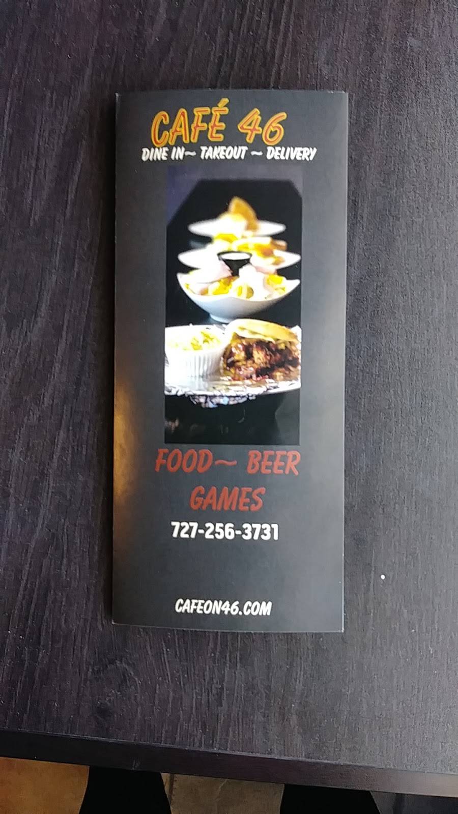 Cafe 46 | restaurant | 6774 46th Ave N, St. Petersburg, FL 33709, USA | 7272563731 OR +1 727-256-3731