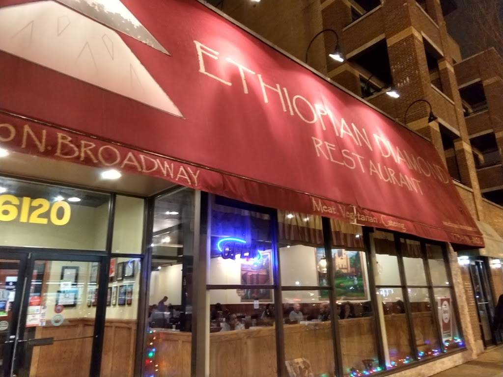 Ethiopian Diamond | restaurant | 6120 N Broadway, Chicago, IL 60660, USA | 7733386100 OR +1 773-338-6100