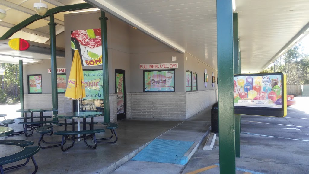 Sonic Drive-In | restaurant | 10411 Sorrento Rd, Pensacola, FL 32507, USA | 8504556568 OR +1 850-455-6568