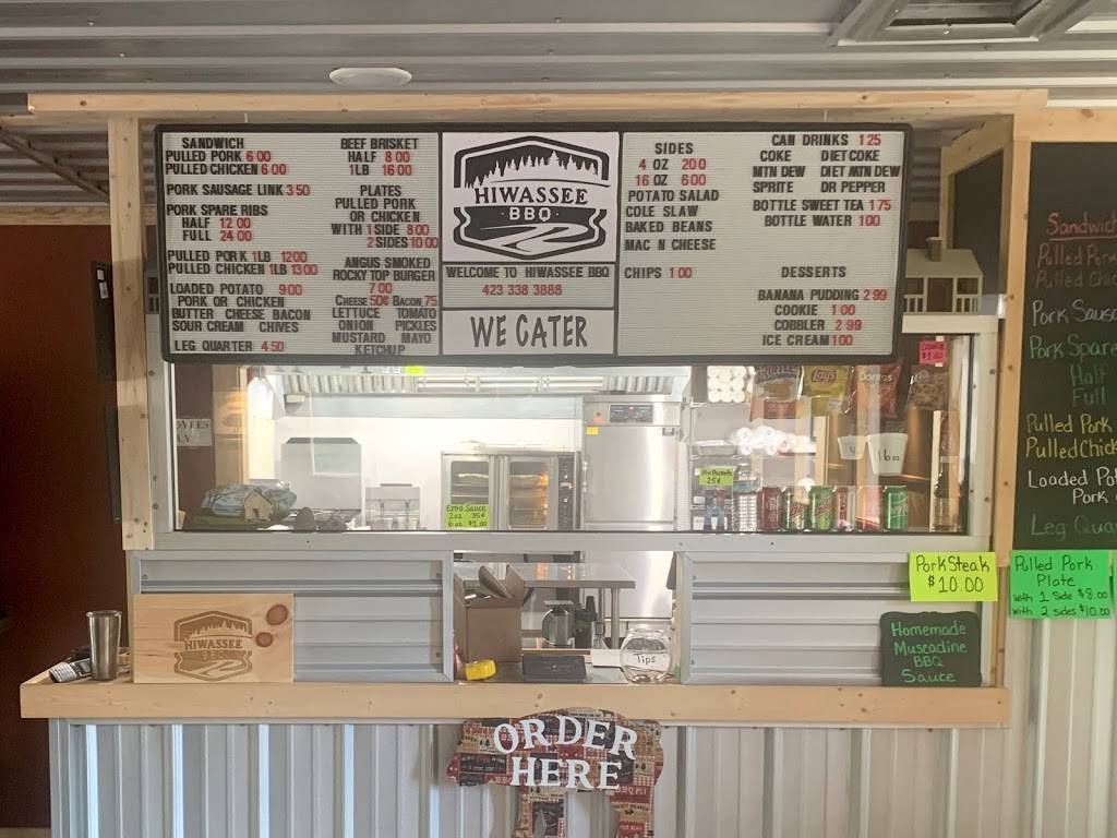 Hiwassee BBQ | restaurant | 200 Tellico Reliance Rd, Reliance, TN 37369, USA | 4233383888 OR +1 423-338-3888