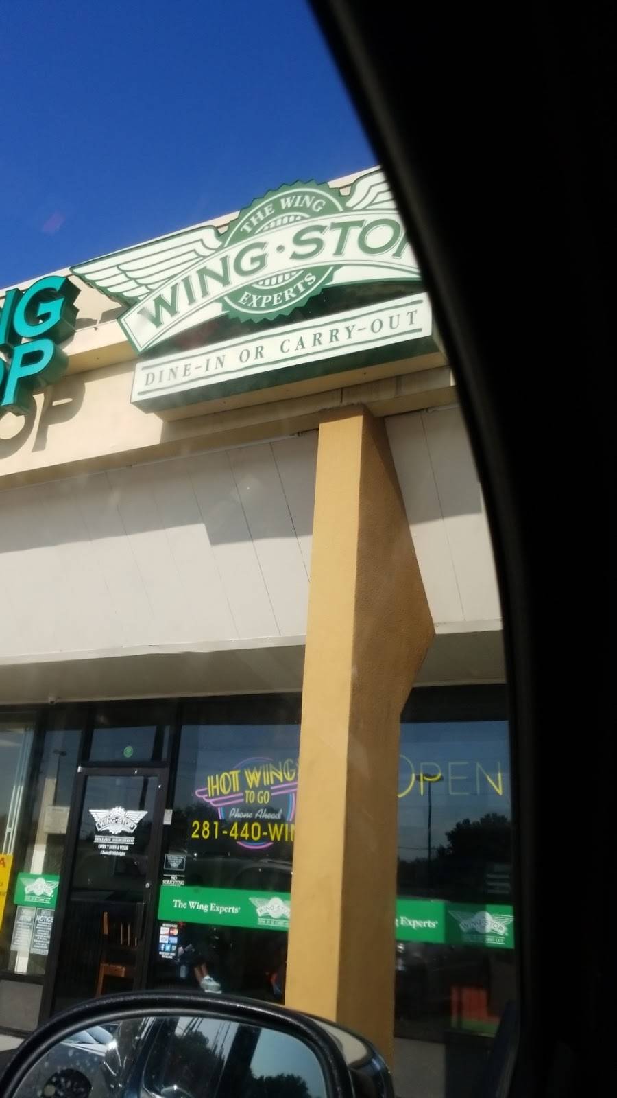 Wingstop | restaurant | 12100 Veterans Memorial Dr f, Houston, TX 77067, USA | 2814409464 OR +1 281-440-9464