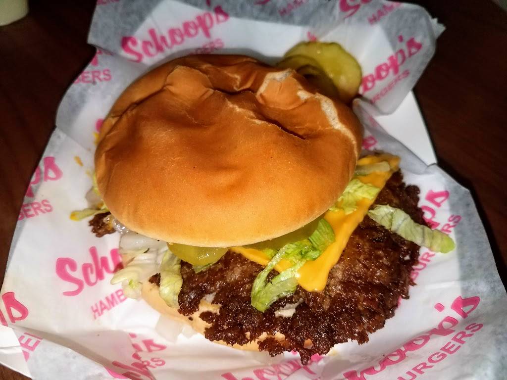 Schoops Hamburgers | meal takeaway | 2290 Southlake Mall, Merrillville, IN 46410, USA | 2197691307 OR +1 219-769-1307