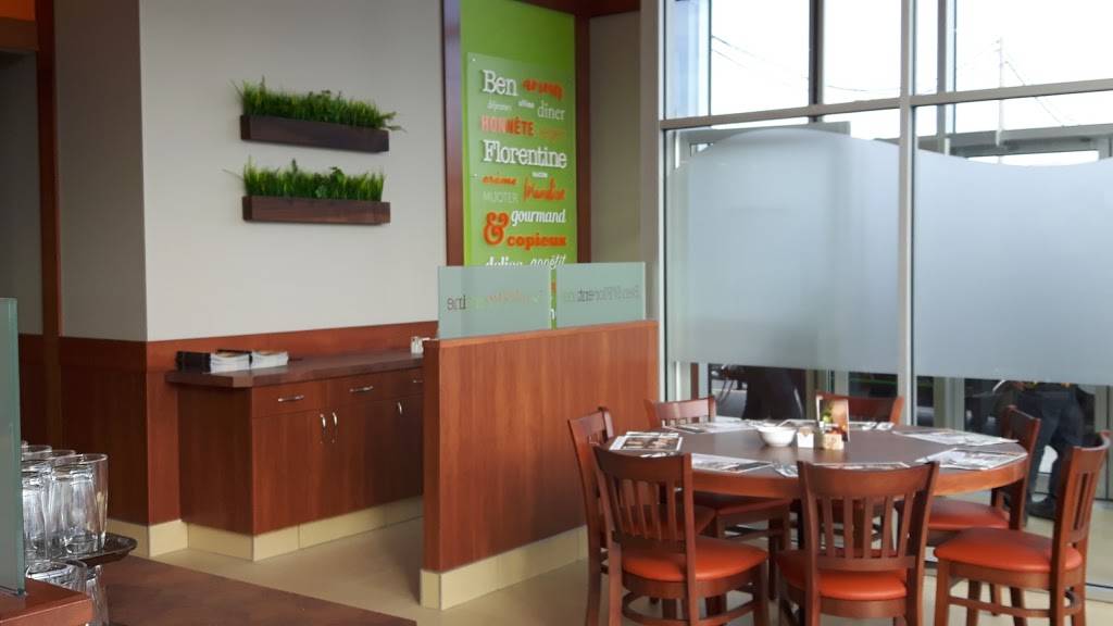 Ben & Florentine | restaurant | 950 Boulevard des Prés-Verts Local 100, La Prairie, QC J5R 0R3, Canada | 4504444555 OR +1 450-444-4555