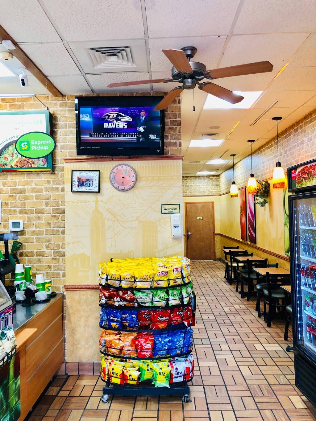 Subway Restaurants | restaurant | 2332 Mountain Rd, Pasadena, MD 21122, USA | 4104379500 OR +1 410-437-9500