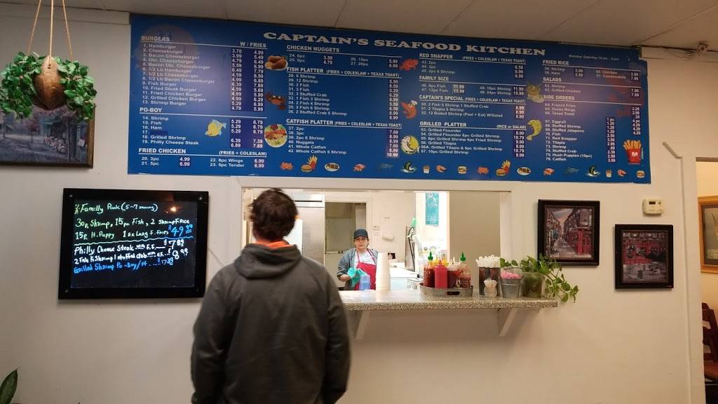 Captains Seafood | restaurant | 7418 Fairbanks North Houston Rd, Houston, TX 77040, USA | 7138960068 OR +1 713-896-0068