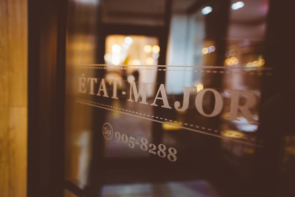 Restaurant État-Major | restaurant | 4005 Rue Ontario E, Montréal, QC H1W 1S7, Canada | 5149058288 OR +1 514-905-8288