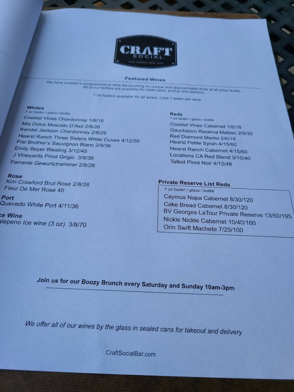 Craft Social | restaurant | 1846 Front St Suite G, Cuyahoga Falls, OH 44221, USA | 3308052826 OR +1 330-805-2826