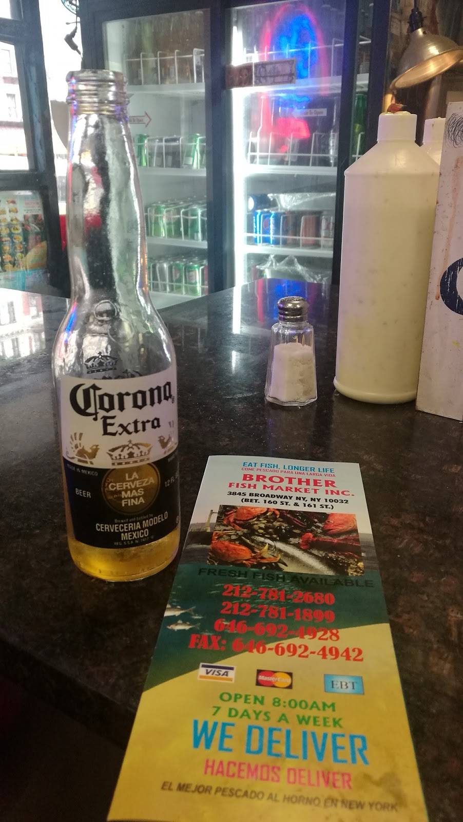 Brother Fish Market | restaurant | 3845 Broadway, New York, NY 10032, USA | 2127811899 OR +1 212-781-1899