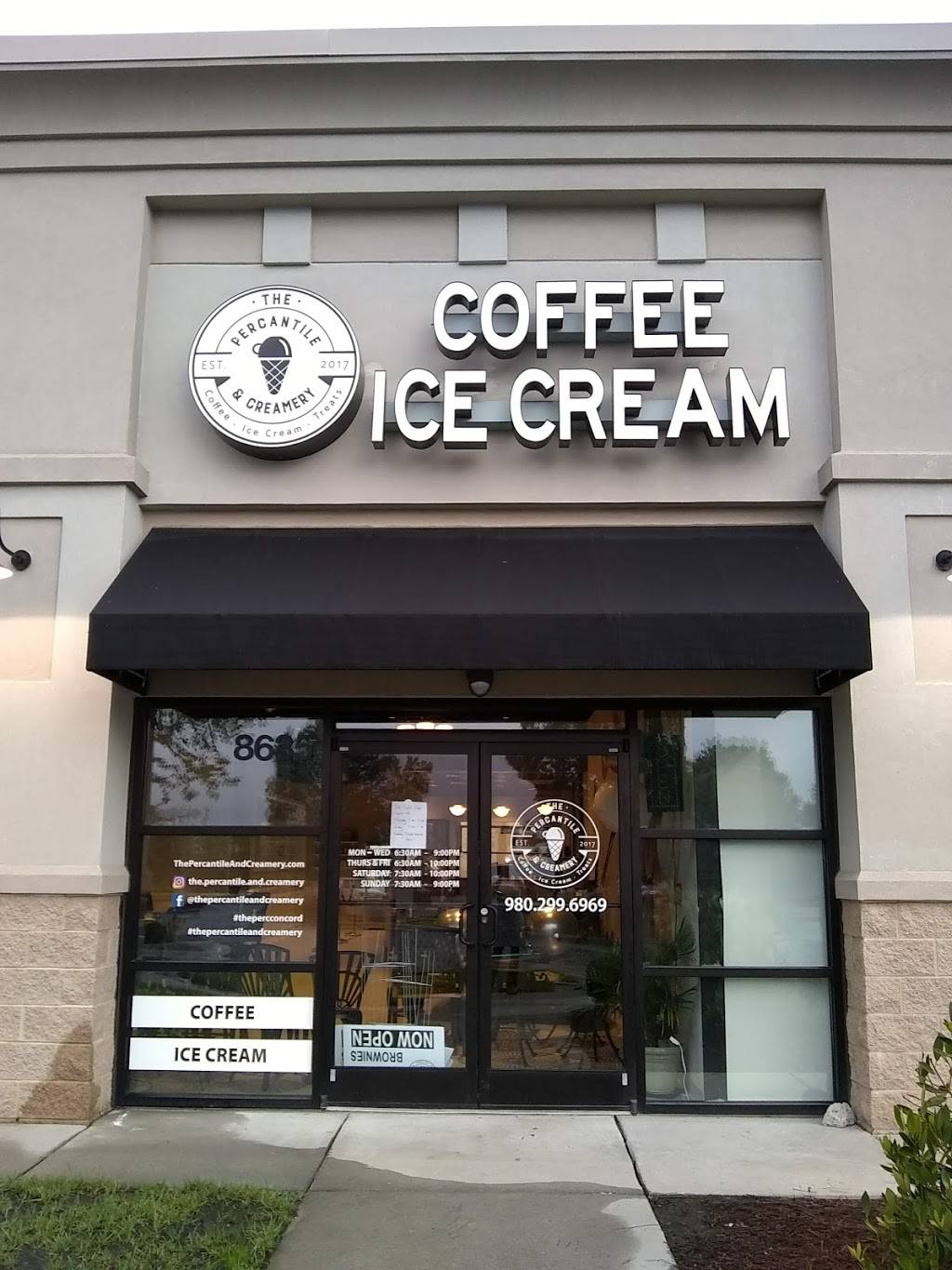 The Percantile and Creamery | cafe | 8635 Concord Mills Boulevard, Concord, NC 28027, USA | 9802996969 OR +1 980-299-6969